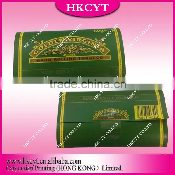Hand Rolling Tobacco Packaging Bags/Custom Smoke Spice Bags