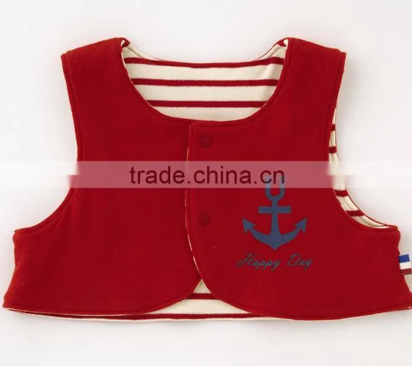 Japanese Wholesale Products High Quality Cute Cotton0-3 Month Baby Vest Unisex Toddler Clothing Kids Wear Infant Clothes photo-2