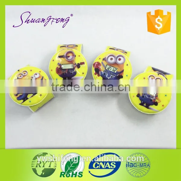 Wholesale Hot Toys OEM Kids Watch Toy Promotion Vogue Slap Watch photo-3