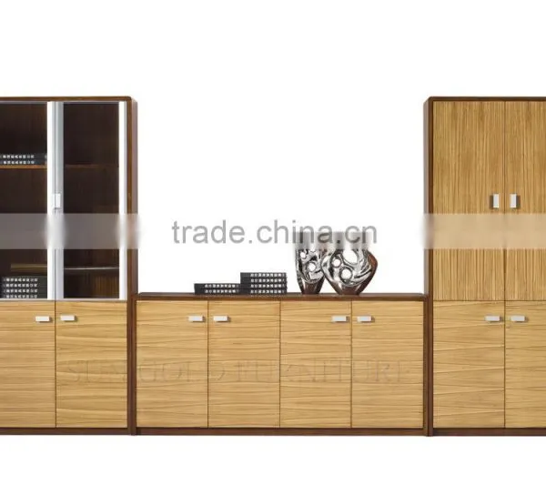 Wooden Office Cabinet Combination Bookcases and Book Cabinet (SZ-FCB334) photo-2