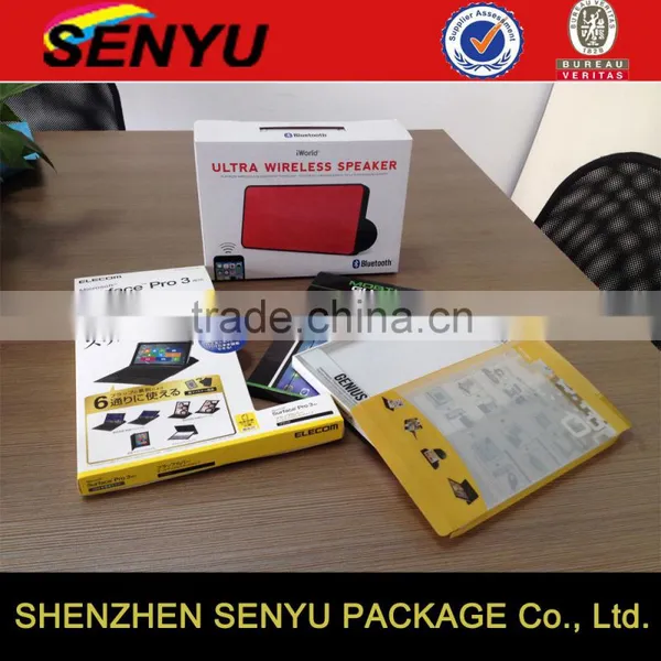 Custom Laptop Packaging Design, Clear PVC Window Paper Box Packaging Supplier's Choice photo-4
