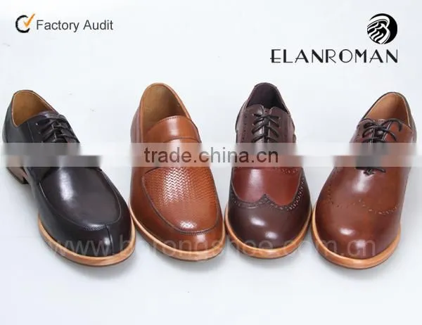 Top Brand Men Leather Shoe Handmade Leather Shoes Italian Formal Shoes photo-6