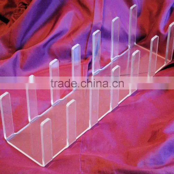 Clear Acrylic Display 6 Plates Plate Stand Rack photo-2