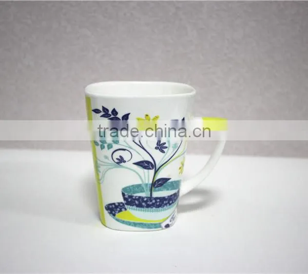 Best Selling Daily Use White Porcelain Mug Ceramic Funny photo-2