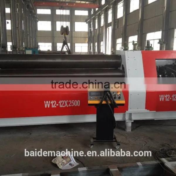 CNC 4 Roller Plate Rolling Machine photo-4