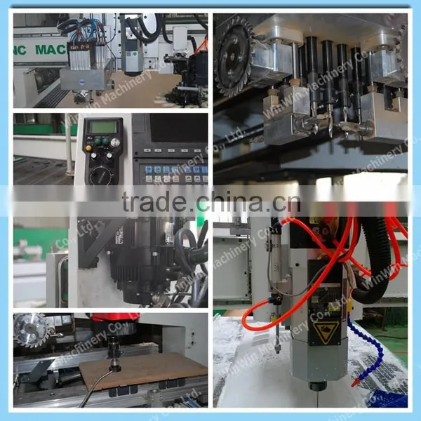 3 Axis ATC 1325 Wood Carving Machine CNC Router For Sale photo-5