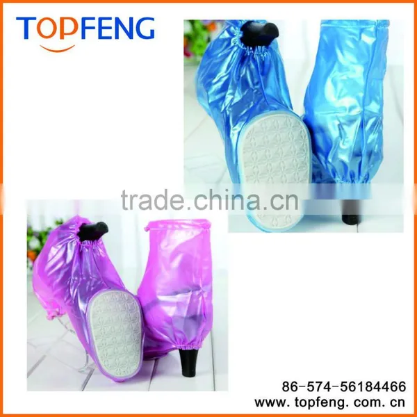 Fashion Waterproof High Heel Shoes Cover Rain Snow Reusable Protective Shoes Covers for Women High Heel photo-3