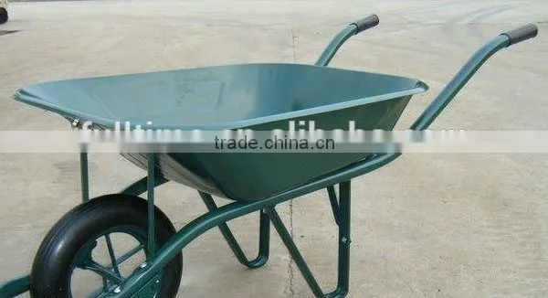 Metal Tray Air Wheel or Solid Wheel Popular Wheel Barrow in Africa