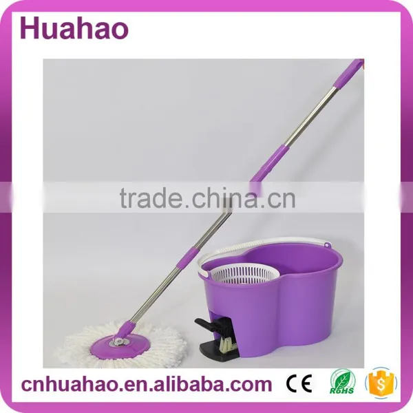 Most Popular Stainless Steel Handle Walkable Rotating Mop photo-3