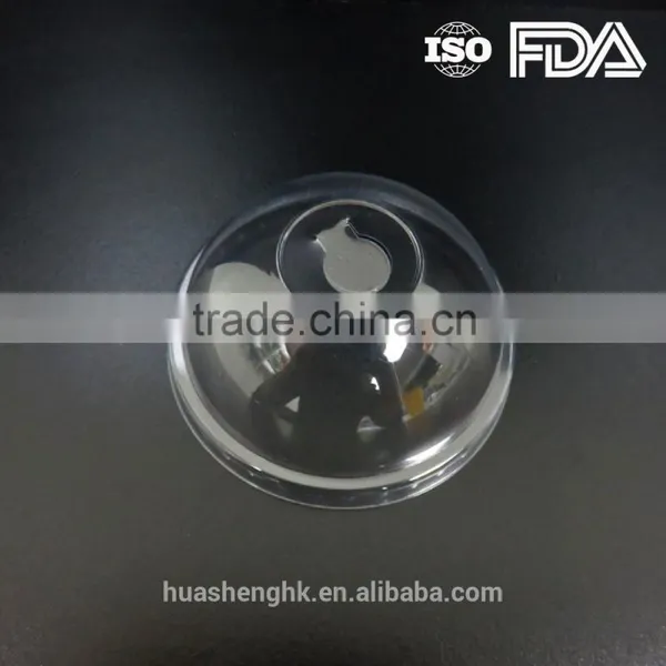 Top Quality 95mm Dome PET Lid for Cups
