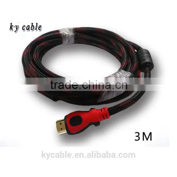 Data Transfer Gold-plated Hdmi Line With Magnet Rings 1.5m/3m/5m/10m/15m/20m/25m/30m photo-5