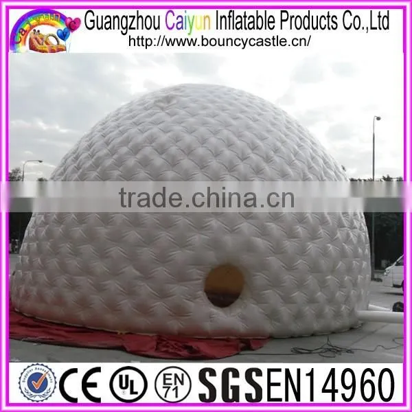 White Circle Inflatable Tent Outdoor Equipment photo-2