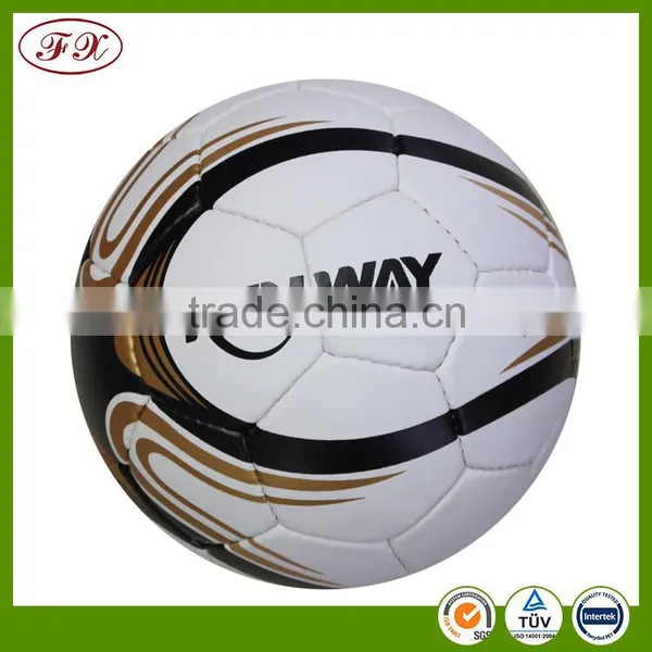 BSCI Audited Factory Top Quality Hand Sewn Soccer Ball Manufacturer Hand Stitched Football photo-3