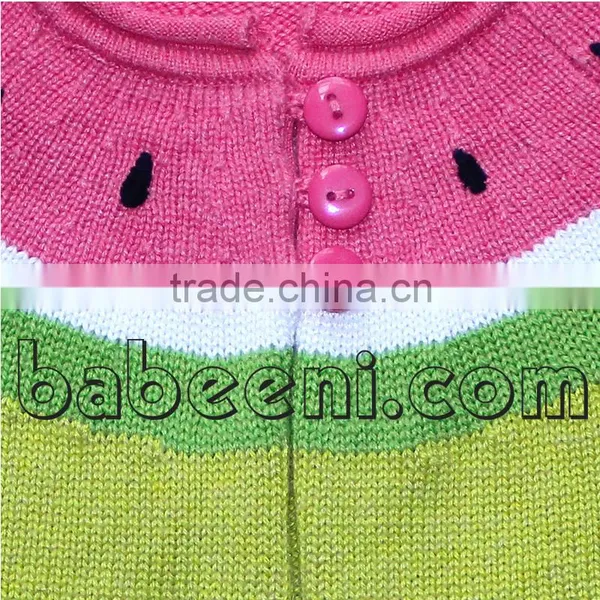 Hand Embroidery Watermelon Girl Sweater photo-2
