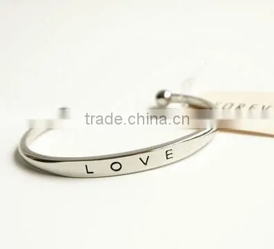 >>Fashion Women Vintage Love Cuff Bracelet/ photo-4