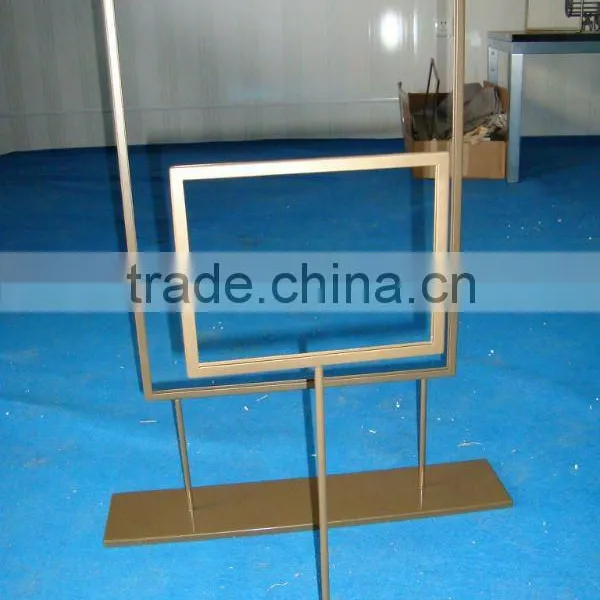 Tabletop Metal Sign Holder