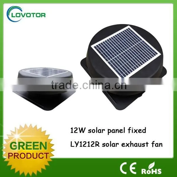 Adjustable Panel 20 Watt Attic Solar Fan Roof Installed Solar Attic Fan With Lithium Battery photo-4