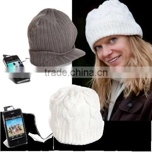Uneed Winter Hat Headsets Warm Hat for Girls photo-5