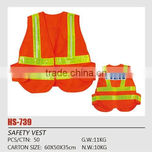 Led Safety Vest Reflective Jacket Printing Words Safety Jacket