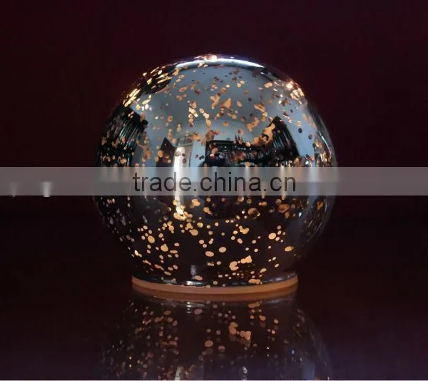 Glass Led Christmas Glass Ball Light Decoration photo-4