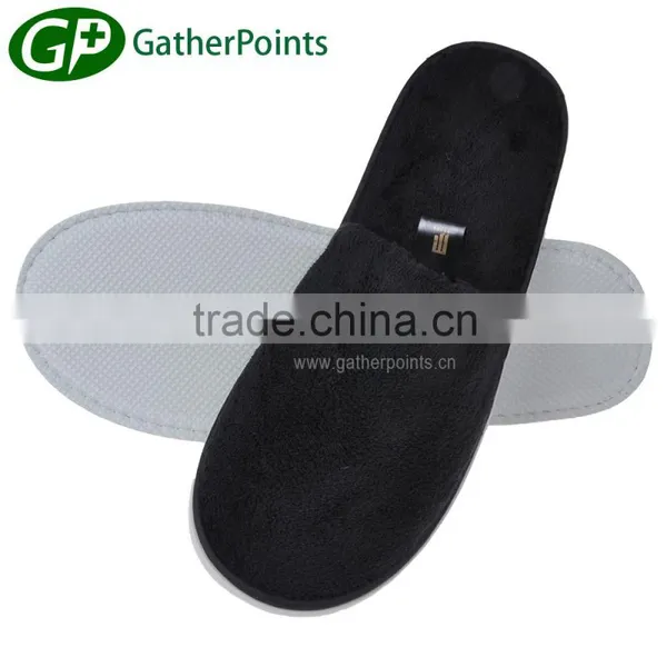 Black Hotel EVA Sole Slipper
