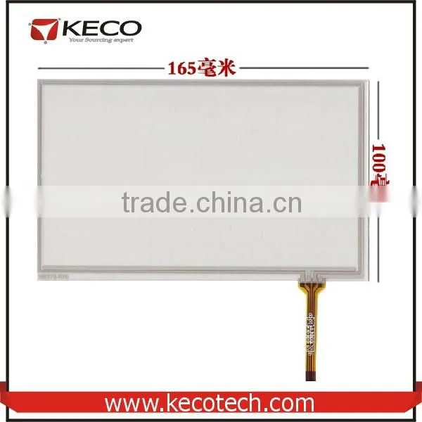 7.0 7 Inch General 4 Wire Resistive 165*100 165mm*100mm HSD070IDW1-D00 Touch Glass Digitizer Screen