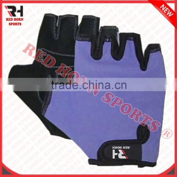 Top Quality Short Finger Racing Gloves, Gel Padded Riding GLoves photo-3