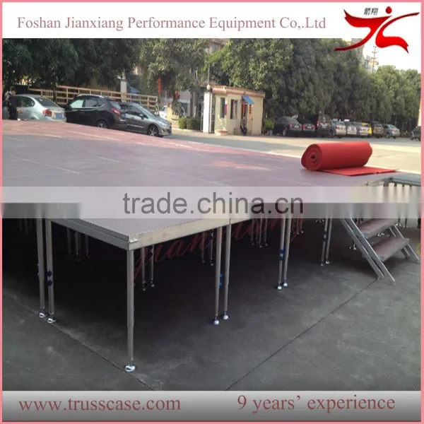 18 mm Anti-slip Portable Concert Stage Deck With Aluminum Frame photo-6
