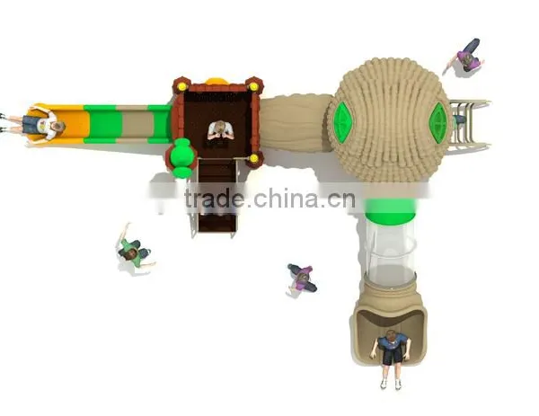 Commercial Plastic Outdoor Playground Equipment Wenzhou photo-4
