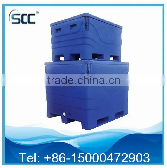 Chilly Fish Boxes, Fish Cooler Storage Boxes 1000ltr by Rotomolding Design photo-4