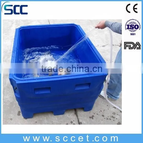400L Roto-molded Insulated Fish Tubs Fish Container photo-3