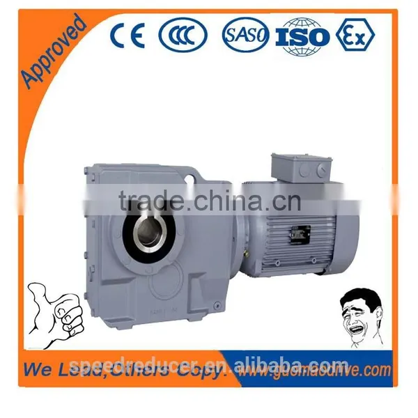 Hollow Shaft Worm Helical Gearboxes