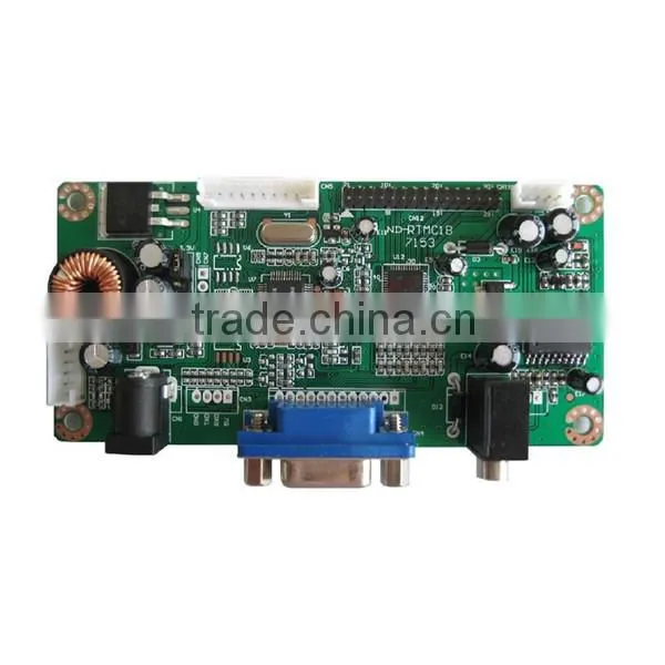 Support Dual/Single channel LVDS interface Panel and VGA LCD Driver board