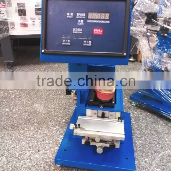 Hand Desktop Pad Printing Machine With Closed Ink Cup Worktable photo-2
