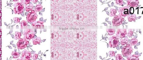 100 Polyester Flower Designs Fabric Painting photo-2