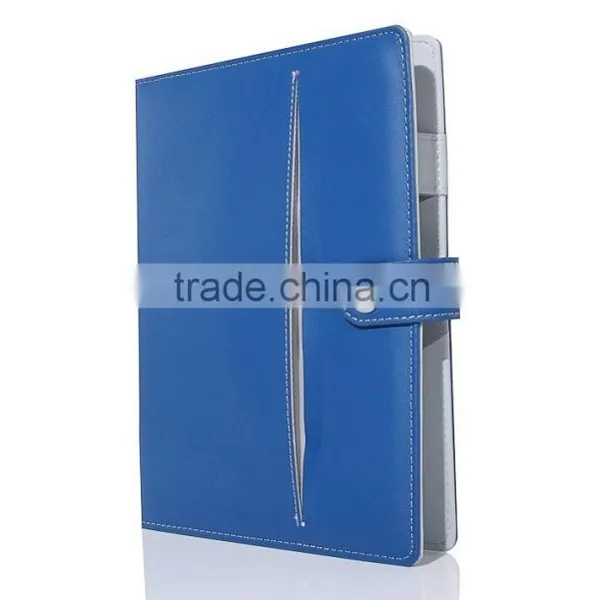 Promotional Elegant pu Leather Notebook With Card Slot photo-2