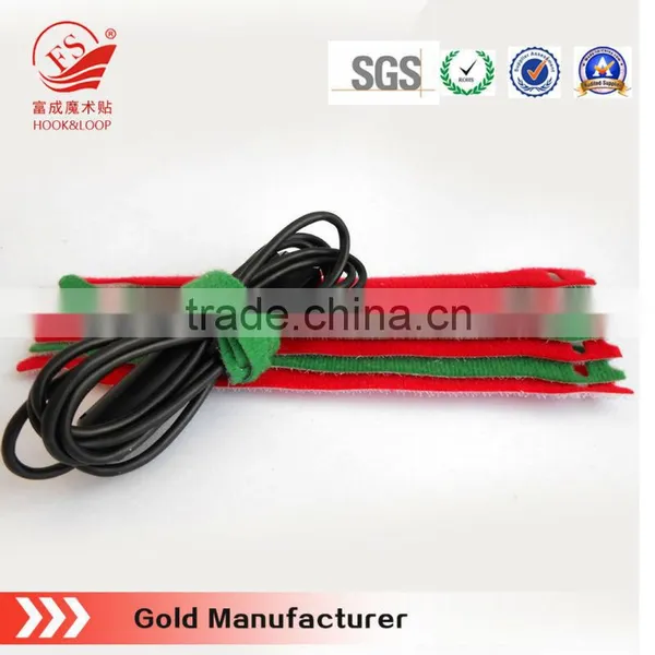 Wholesale Flexible 100% Nylon Material Hook Loop Cable Tie photo-4