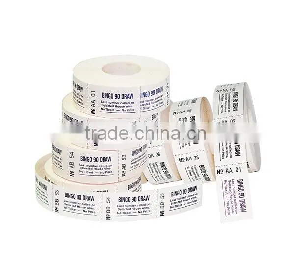 Bingo 90 Draw Roll Tickets