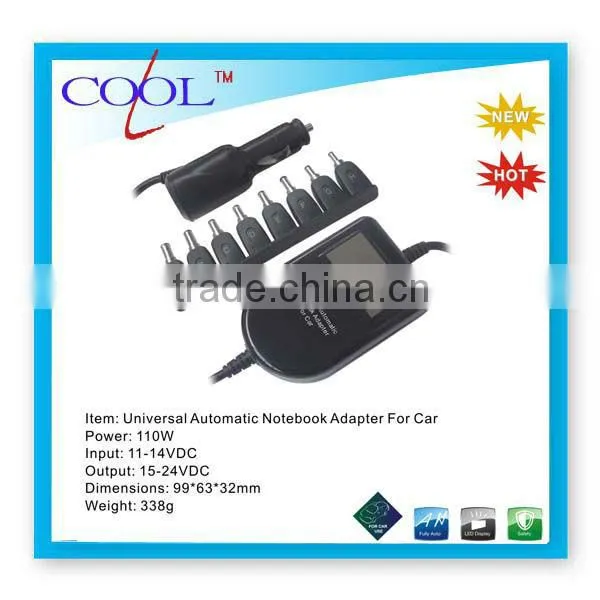 Universal Automatic Notebook Car Charger 110W