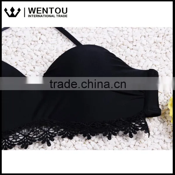 Wholesale Women Sexy Lace Spa Bikini Swimsuit photo-3