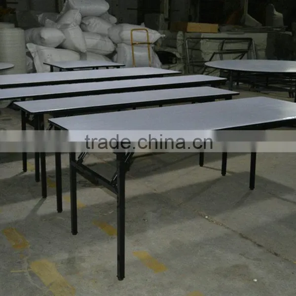 Folding Rectangle Canteen Table Restaurant Dining Hall Table photo-2