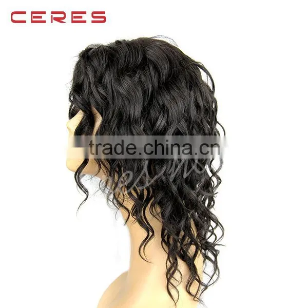 Best Seller 20'' Unit Curled Indian Human Hair Wig for Black Women photo-4