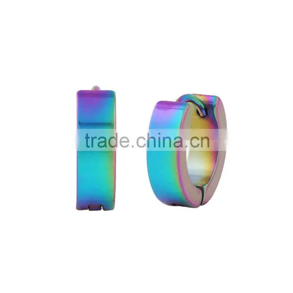Fashion Crystal Huggie Hoop Stud Earring Diamond Gold Earring photo-4