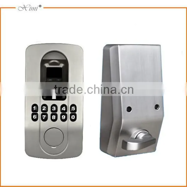 Cheap Biometric Fingerprint Door Lock Without Handle Keypad Fingerprint Access Control System photo-4