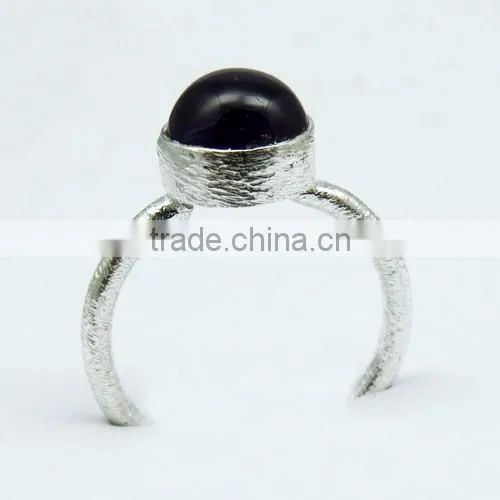 Classic Passion !! Purple Amethyst 925 Sterling Silver Ring, Silver Jewelry Supplier India, 925 Sterling Silver Jewelry photo-6
