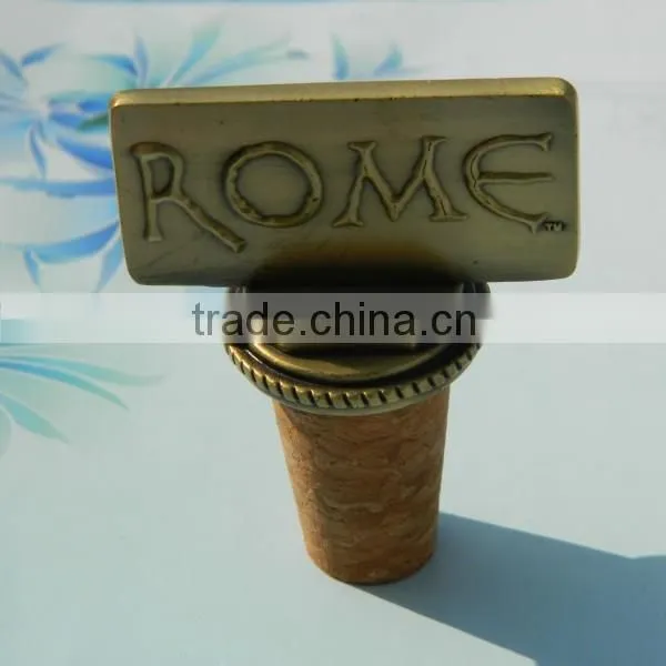 Weddings Decoration Funny Wine Stoppers, Custom Red Wine Stopper