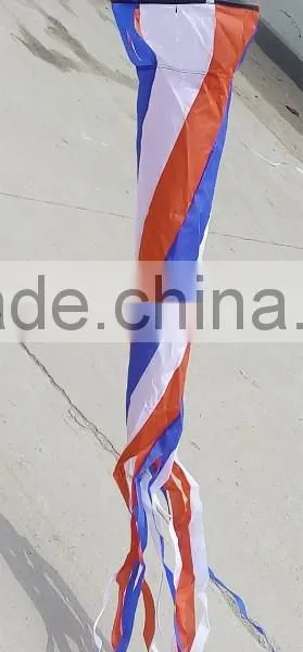 Decorative Multi Color Striped Windsocks Big Size From Kite Factory photo-2