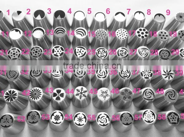 Russian Icing Piping Nozzles Tips In Different Design photo-6
