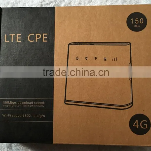 Brand New Unlocked 4G LTE CPE Router 3G Modem Wireless Gateway 1 Sim Card 1LAN 1 RJ11 Port HUAWEI B310 photo-2