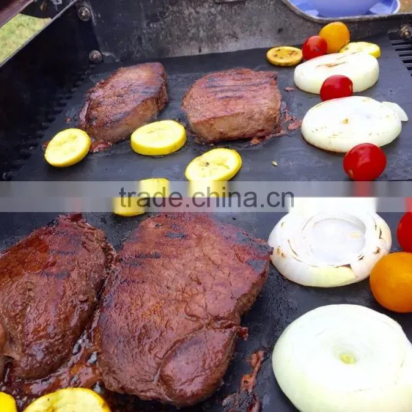 Teflon Fiberglass Fabric Used as BBQ GRILL MAT PROTECTER----heavy Duty Black Baking Mat photo-3